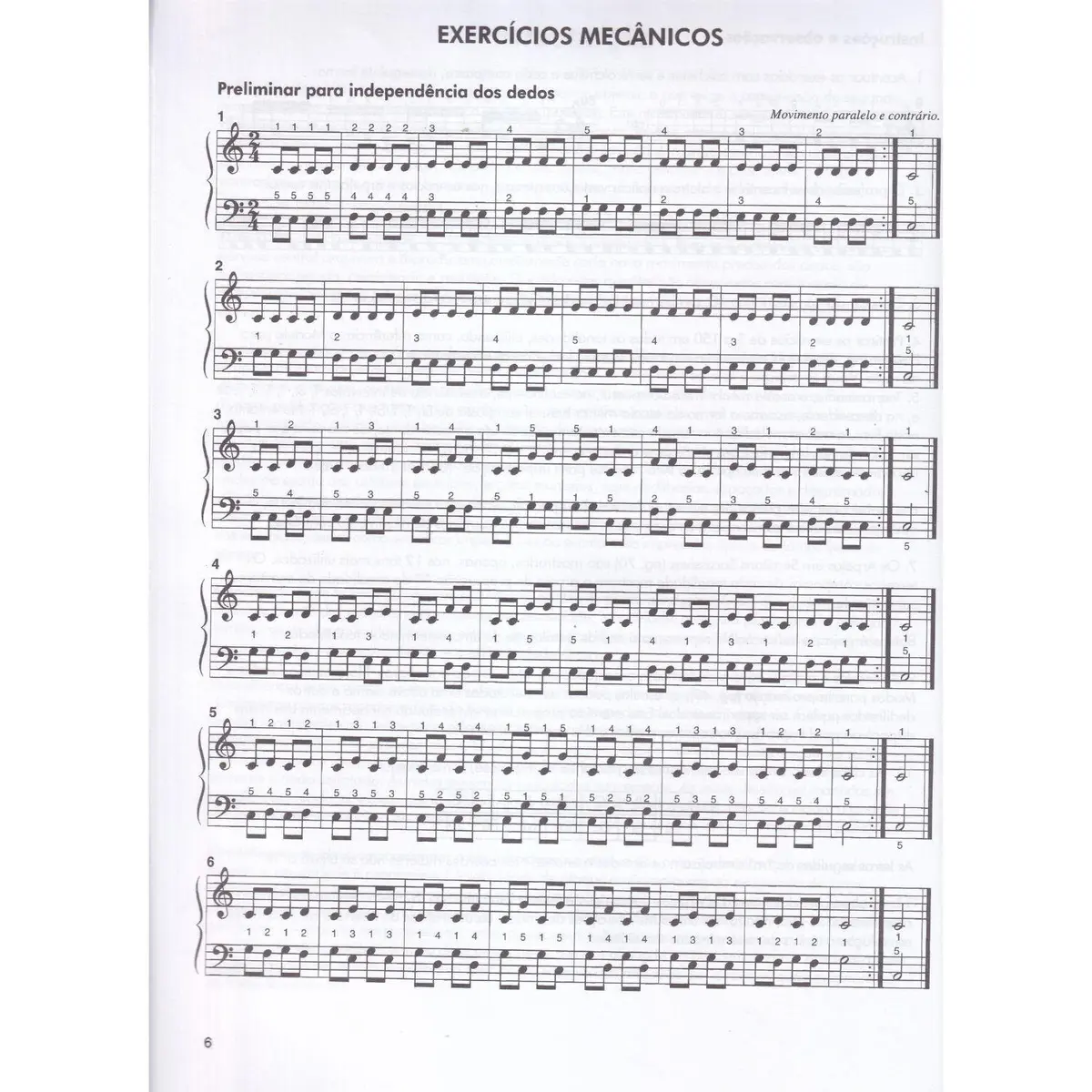 Exercícios Para Piano E Teclado