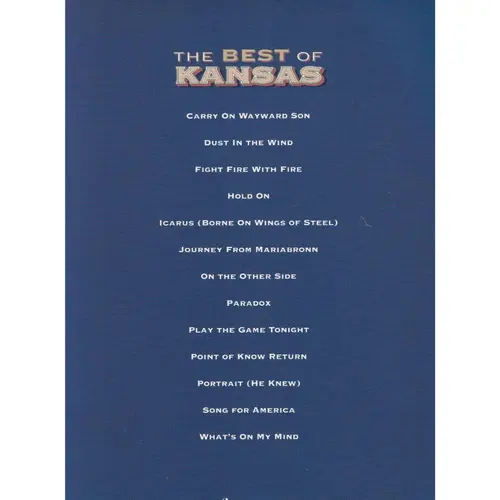 The Best Of Kansas