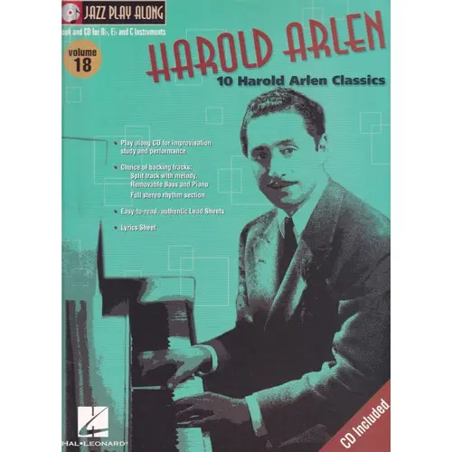 Harold Arlen - Jazz Play Along Vol. 18