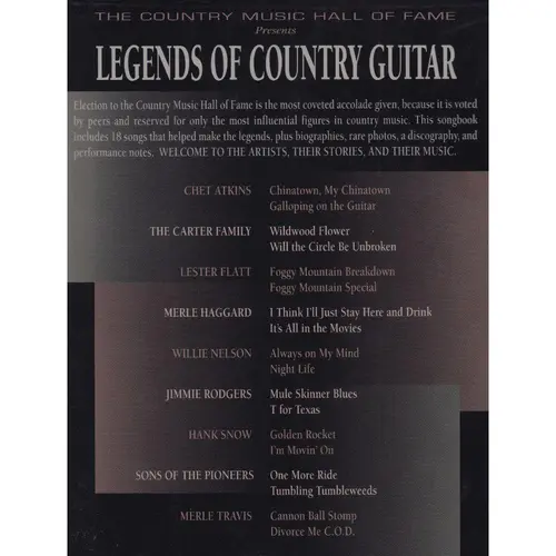 Legends Of Country Guitar