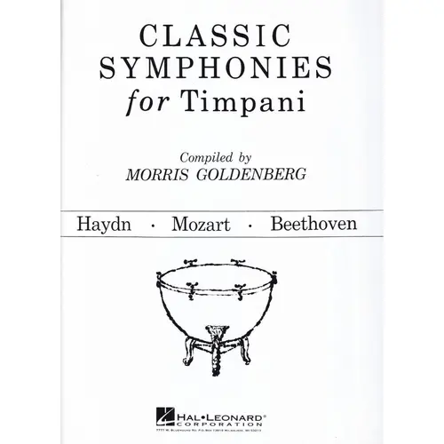 Classic Symphonies For Timpani