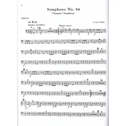 Classic Symphonies For Timpani