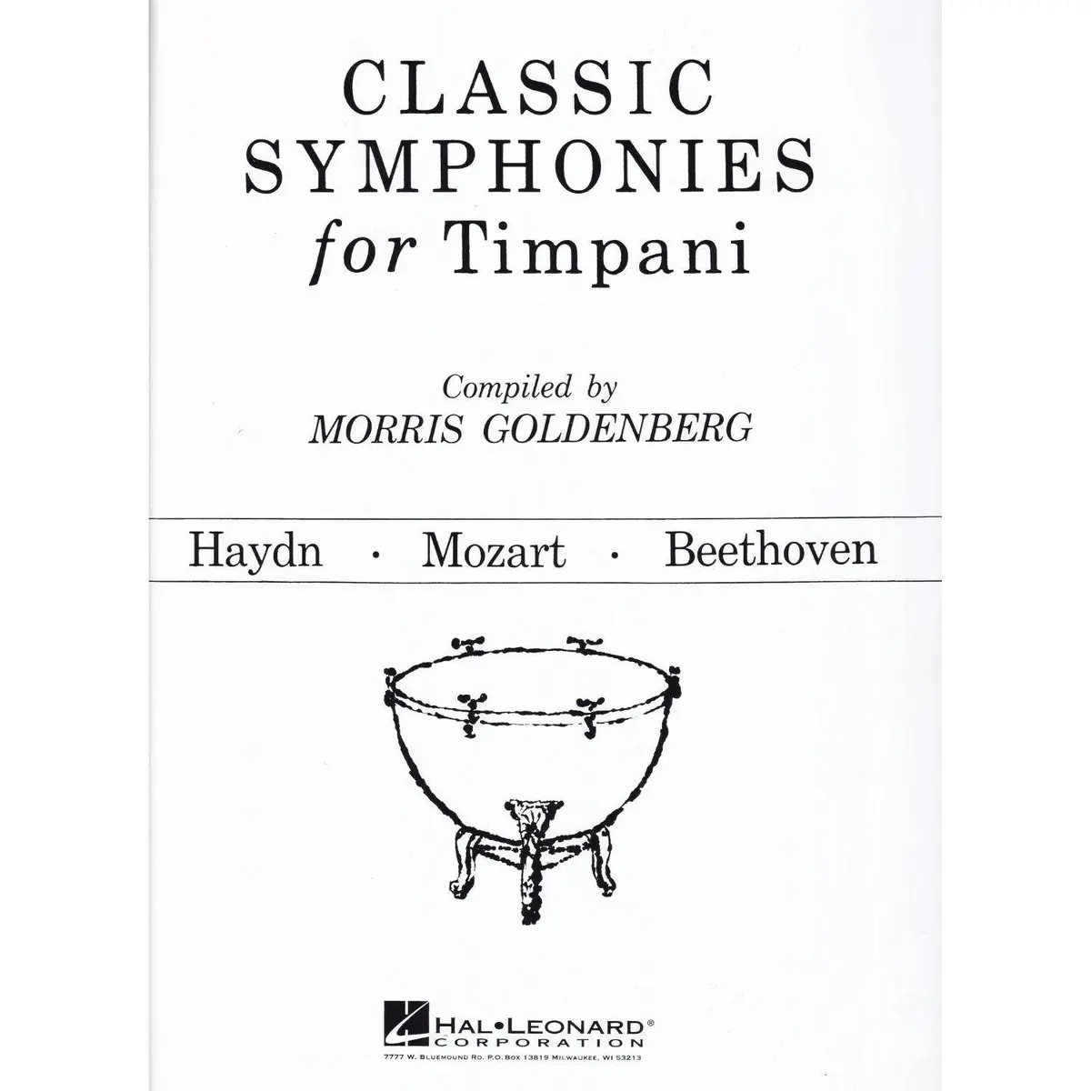 Classic Symphonies For Timpani