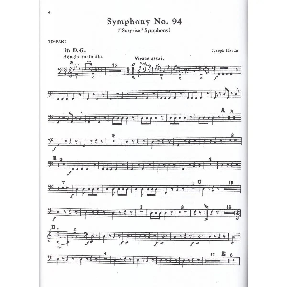 Classic Symphonies For Timpani