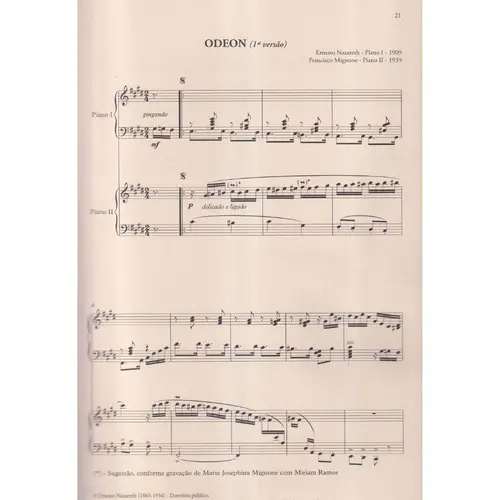 Peças para 2 Pianos - Vol.3