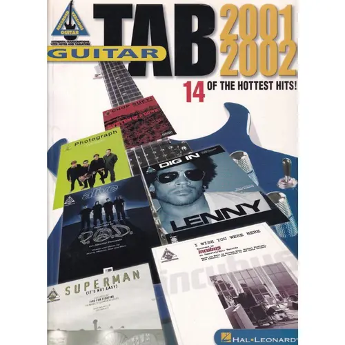 Guitar Tab 2001 / 2002