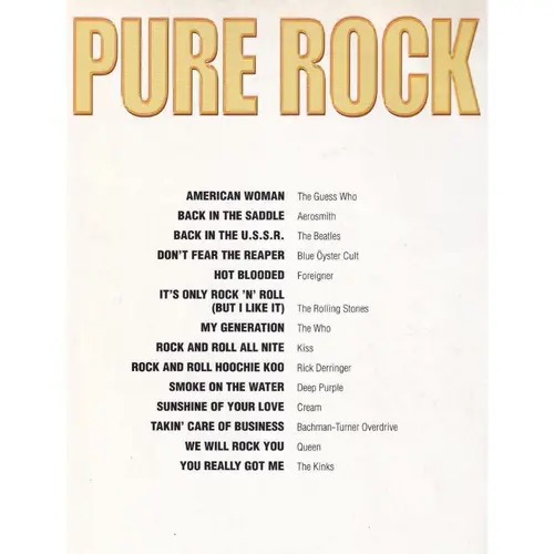 Pure Rock - 14 Genuine Rock Classics