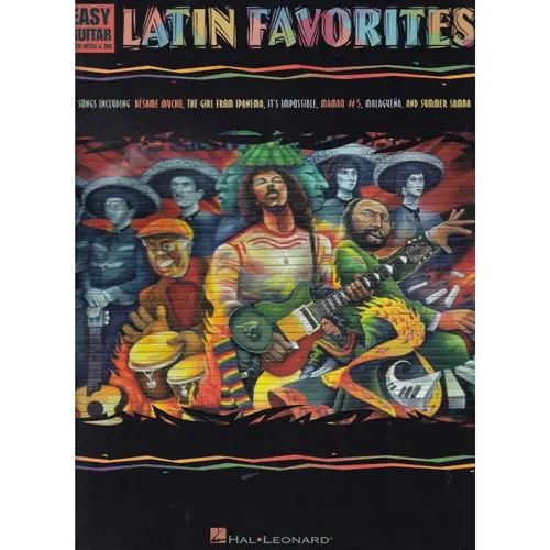 Latin Favorites - Easy Guitar - Exemplar Antigo