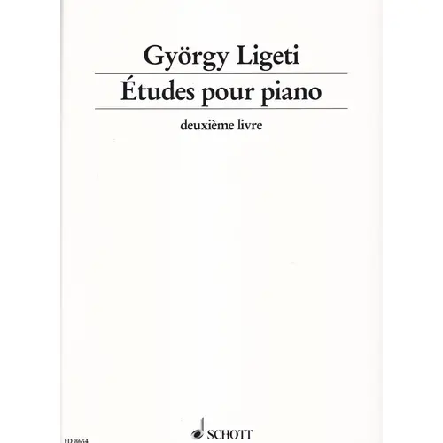 Études Pour Piano - Deuxième Livre
