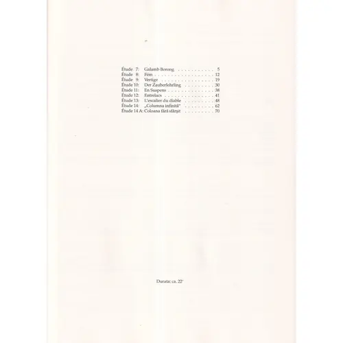 Études Pour Piano - Deuxième Livre