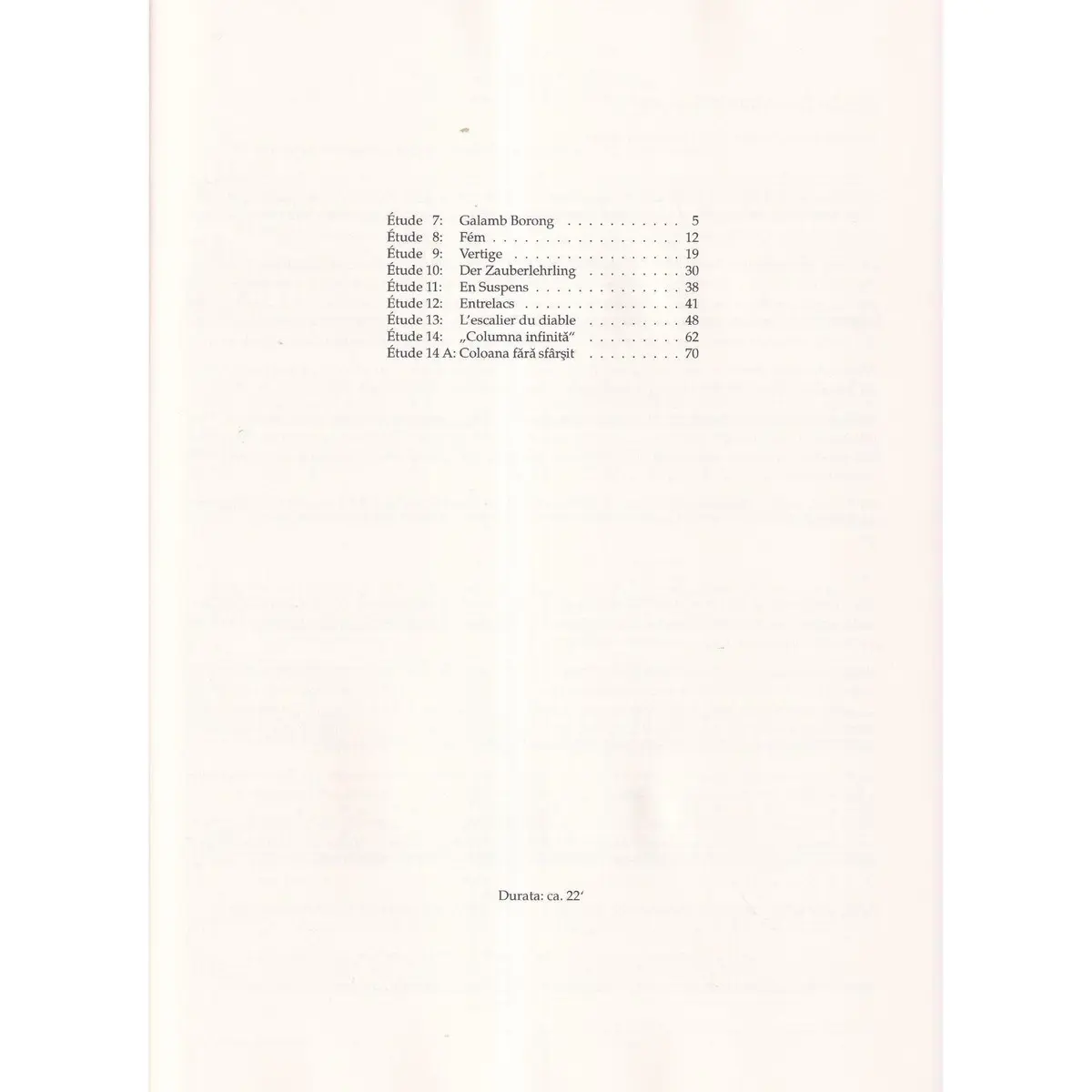 Études Pour Piano - Deuxième Livre