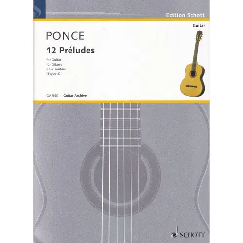 12 Preludes For Guitar