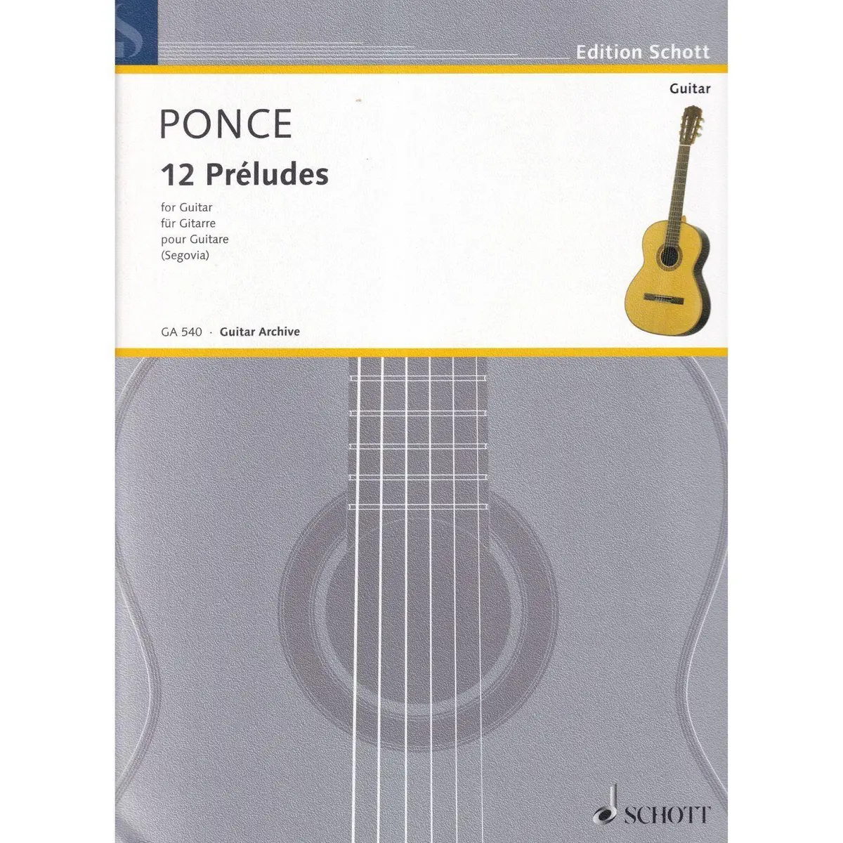12 Preludes For Guitar