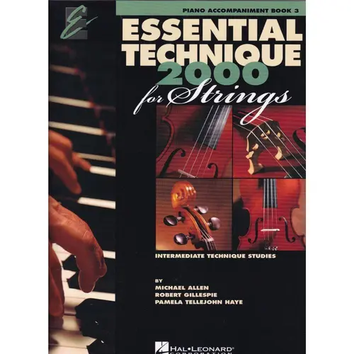Essential Technique for strings - Piano Accompaniment Book 3
