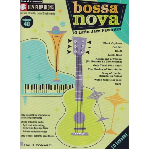 Bossa Nova - Jazz Play Along Vol.40