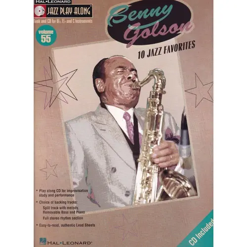 Benny Golson - Jazz Play Along Vol.55