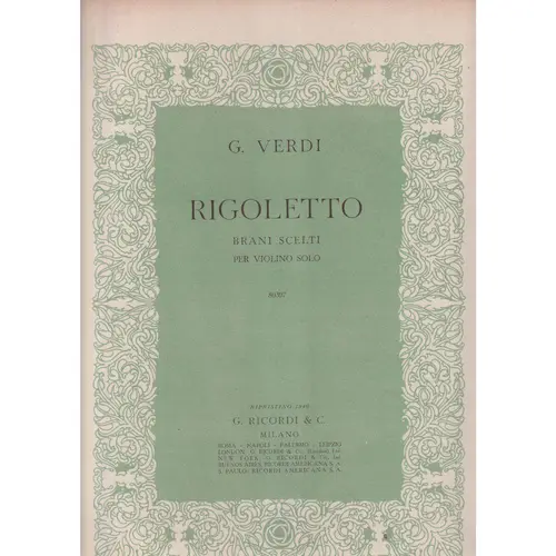 Rigoletto - Brani Scelti