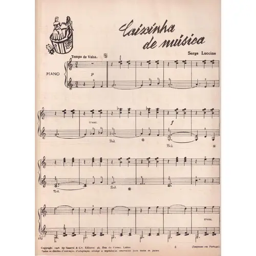 Caixinha De Musica  (Edição Antiga)