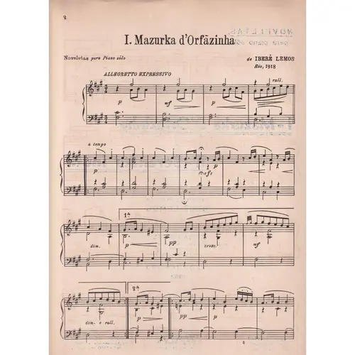 Mazurka D`Orfãzinha / Serenata Inutil  (Edição Antiga)