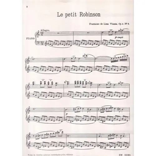 Le Petit Robinson - Op.  3 N.4