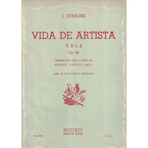 Vida De Artista - Op. 316