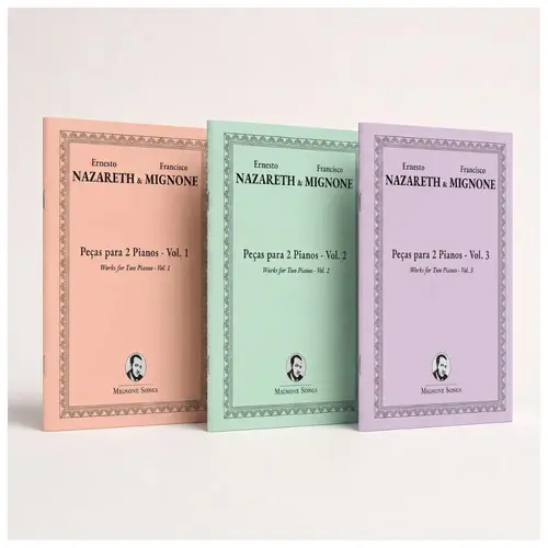 Kit Peças para 2 Pianos - Vols.1,2 e 3