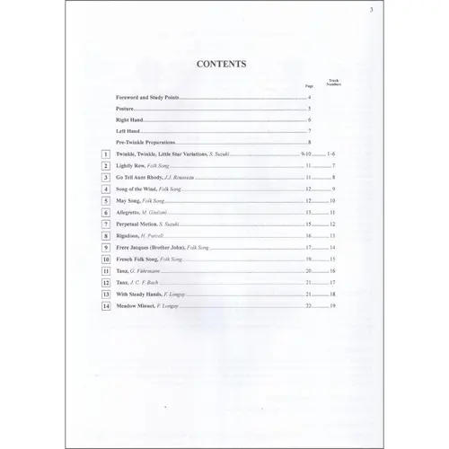 Suzuki Guitar School vol.1 + Online Audio