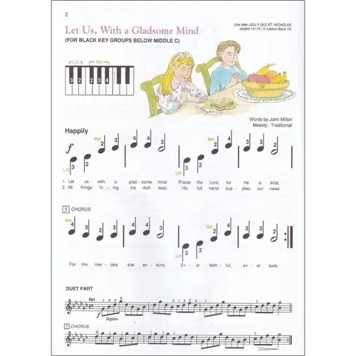 Alfred's Basic Piano Library: Hymn Book 1A: Piano Book