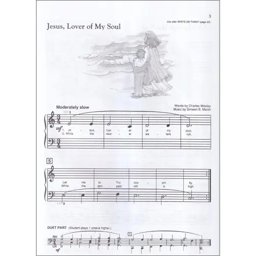 Alfred's Basic Piano Library: Hymn Book Complete 1 (1A/1B): Piano Book