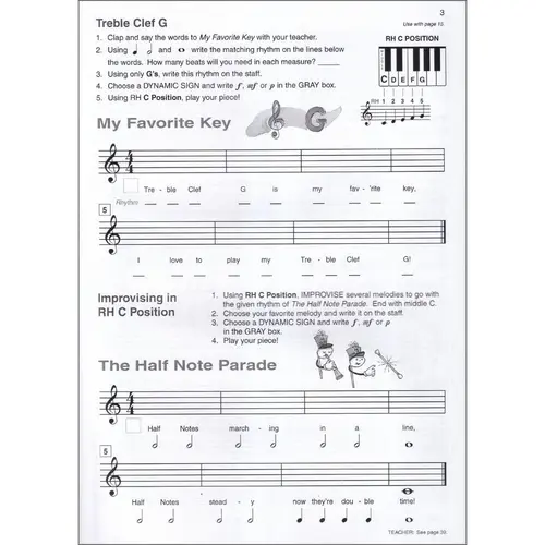 Alfred's Basic Piano Library: Composition Book Complete 1 (1A/1B): Piano Book