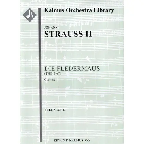 Die Fledermaus: Overture: Conductor Score