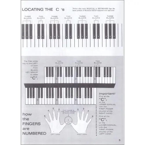Spinet Organ Course - Book 1