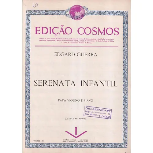 Serenata Infantil para violino e piano