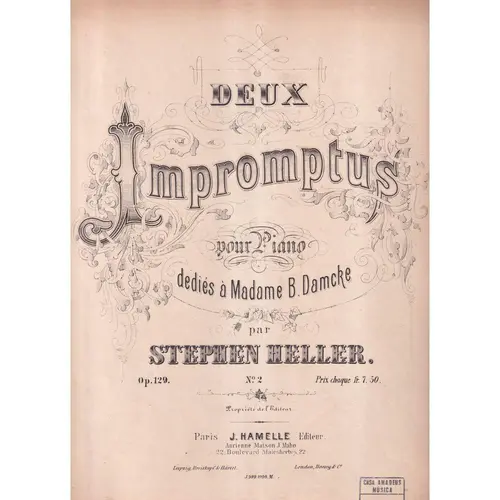 Deux Impromptus - Op.129 N.2  (Edição Antiga)