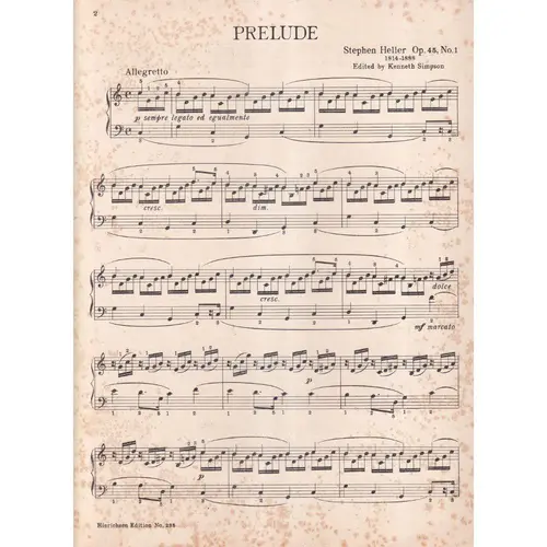 Prelude - Op.45 N.1  (Edição Antiga)