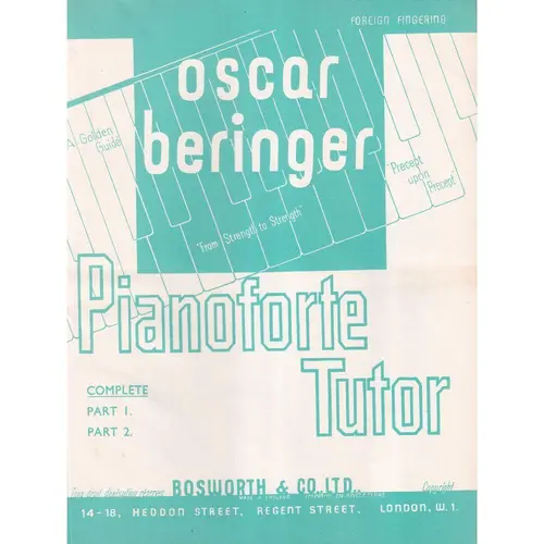 Pianoforte Tutor - Complete