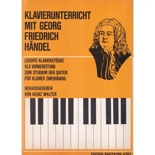 Klavierunterricht Mit G. F. Handel