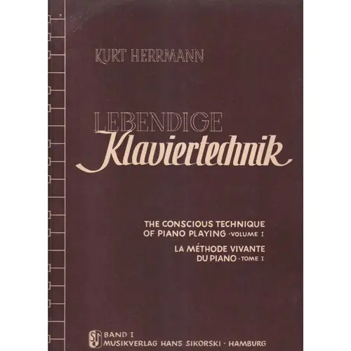 Lebendige Klaviertechnik - Vol.1  (Edição Antiga)