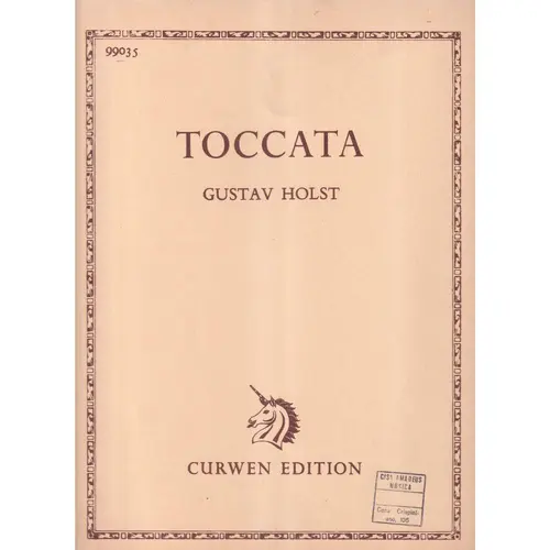 Toccata For Piano