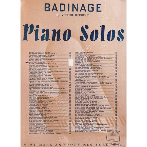 Badinage  (Edição Antiga)
