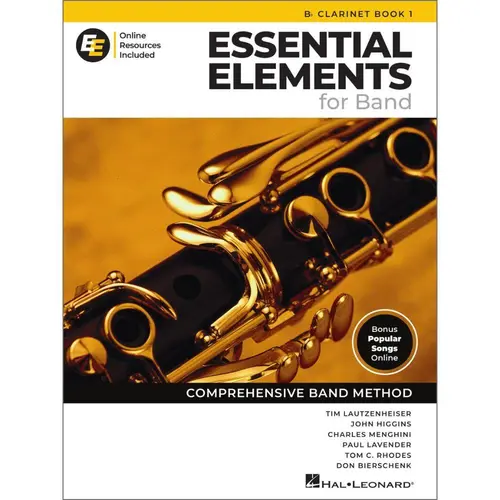 Essential Elements for Band – Bb Clarinet Book 1 with Online Resources
