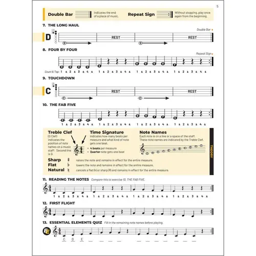 Essential Elements for Band – Bb Clarinet Book 1 with Online Resources
