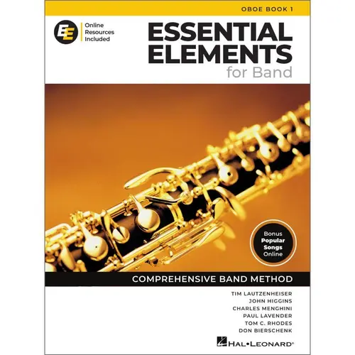 Essential Elements for Band – Oboe Book 1 with Online Resources