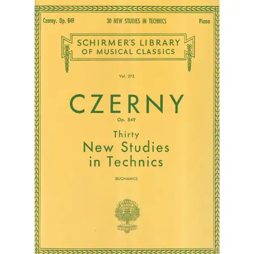 Thirty New Studies in Technics, Op. 849