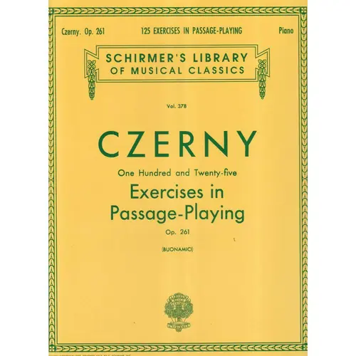 125 Exercises in Passage Playing, Op. 261