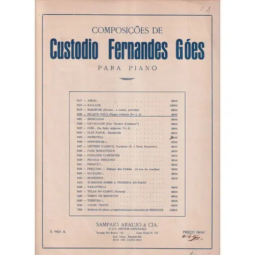 Billets Doux  (Edição Antiga)