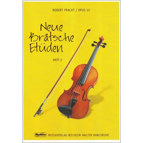 Neue Bratsche etuden heft 2 Op.15