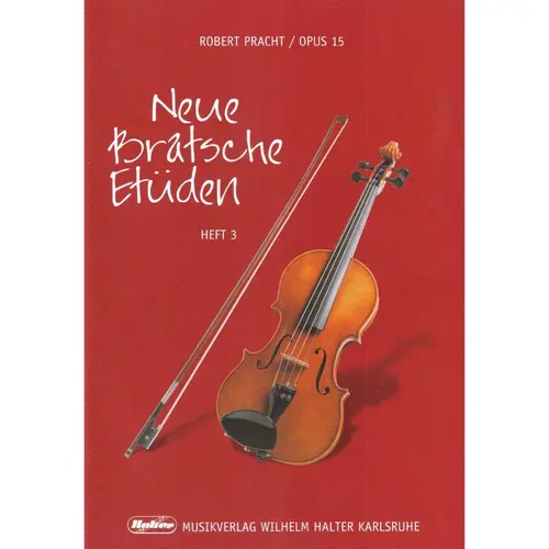 Neue Bratsche etuden heft 3 Op.15