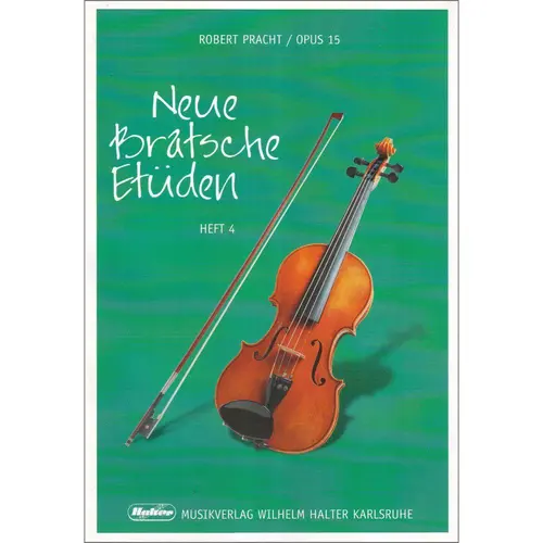Neue Bratsche etuden heft 4 Op.15
