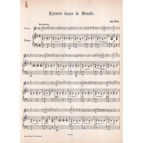 12 Morceaux Choisis pour violon et piano